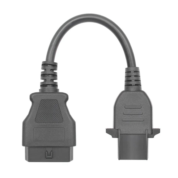 For Volvo 8 Pin Female to OBDII Female Truck Adapter Cable