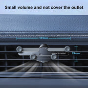 Car Knob Air Outlet Invisible Aluminum Alloy Gravity Holder