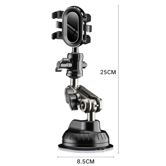 Car Universal Overhead Camera Suction Cup Phone Holder, Short Style