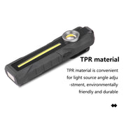 1902A Folding Magnet Car Inspection Light Work Maintenance Lamp Emergency COB LED USB Charging Lamp