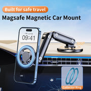 LK-CDD13 Car Multi-angle Adjustable MagSafe Magnetic Holder (Silver)
