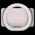 D Style Car Universal Self Heating Plush Warm Anti-skid Steering Wheel Cover, Diameter: 38cm (Beige) - Steering Wheel Accessories by PMC TechLife | Online Shopping South Africa | PMC TechLife | Buy Now Pay Later Mobicred