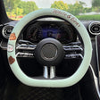 D Style Car Universal Cartoon Pattern Plush Warm Anti-skid Steering Wheel Cover, Diameter: 38cm (Green) - Steering Wheel Accessories by PMC TechLife | Online Shopping South Africa | PMC TechLife | Buy Now Pay Later Mobicred