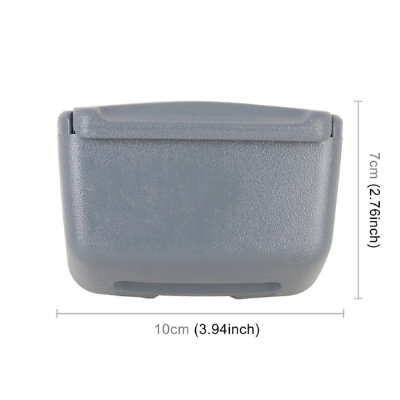 HT-0188 Car Air Outlet Ashtray Storage Box Auto Side Door Hanging Garbage Glove Box (Grey)