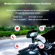 P502M Motorcycles Portable Water-resistant 5 inch Wireless Carplay GPS Navigator