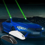 H901 2pcs / Pack Car Remote Pilot Light Warning Light Dual Flash Light (White)
