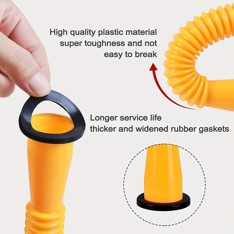 3pcs / Set Hexagonal Nut Plug Anti-Slip Plastic Cap