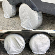 4pcs / Set Car Tire 420D Oxford Cloth Protective Cover, Diameter: 68-73cm, Width: 32cm
