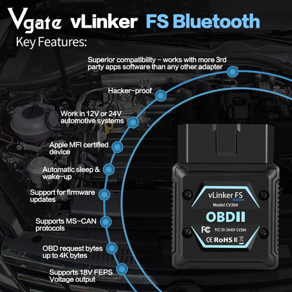 Vgate OBD2 Bluetooth Diagnostic Tool