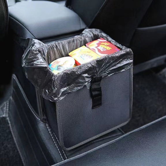 Car Garbage Storage Box Hanging Rear Seat Storage Bag, Size: 27 x 27 x 14.5cm