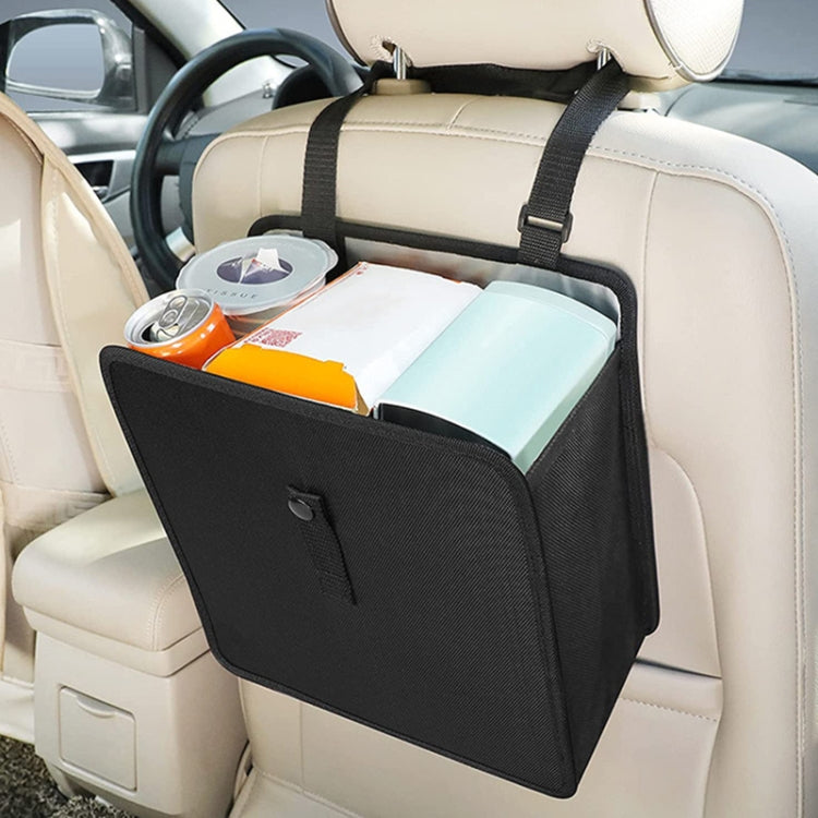 Car Garbage Storage Box Hanging Rear Seat Storage Bag, Size: 27 x 27 x 14.5cm