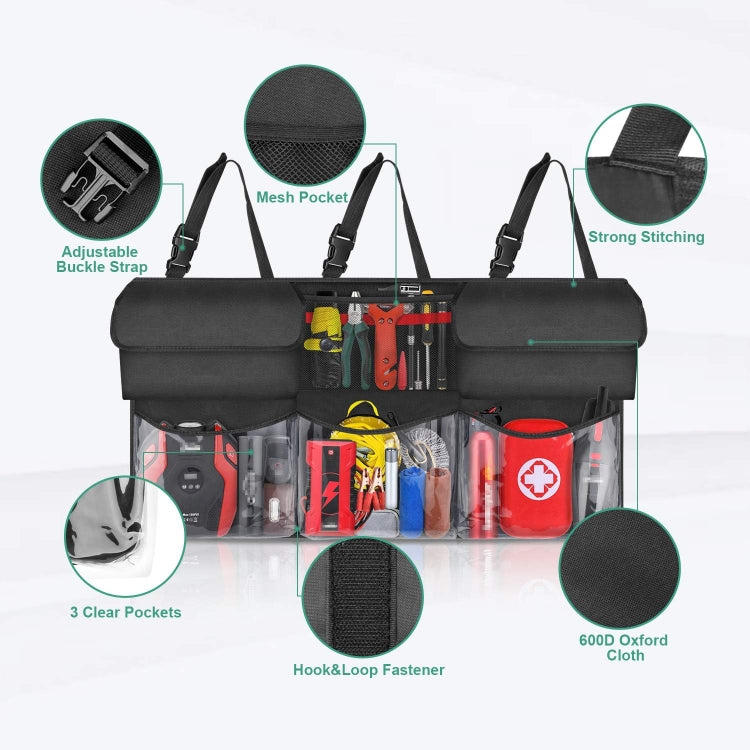 Car Trunk Oxford Cloth Storage Bag Trunk Hanging Bag Tool Kit