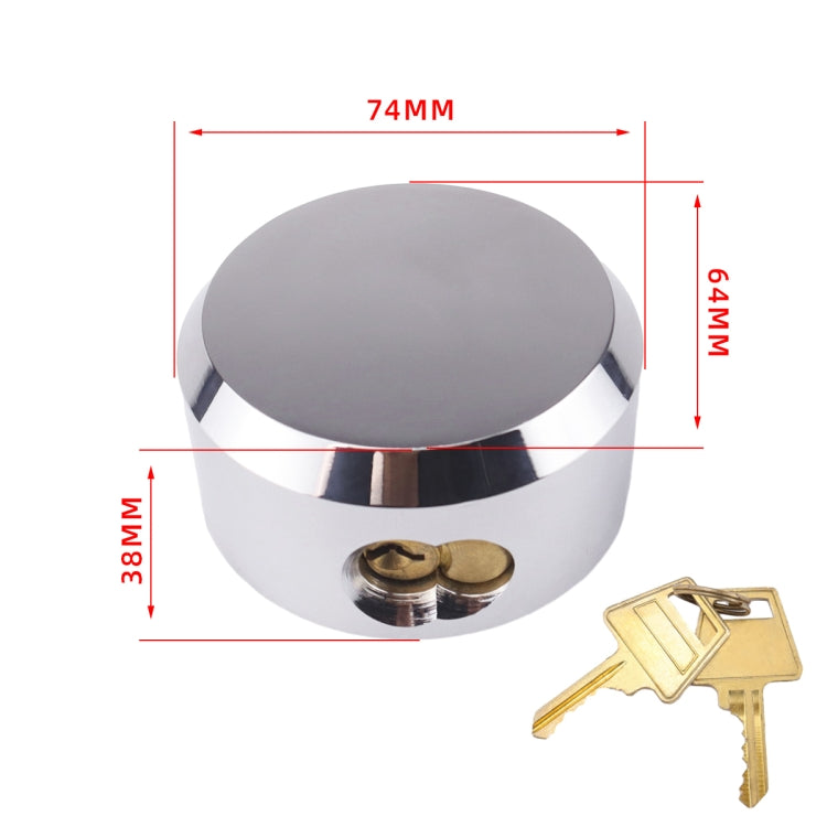 Hidden Shackle Trailer Lock Key Door Lock