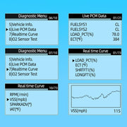 MS310 LCD Screen Car Battery Tester ODB2 Fault Detector