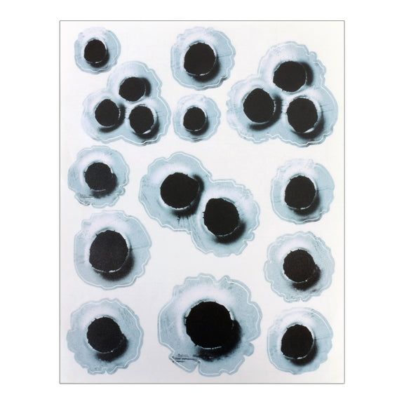 Car PVC Self-adhesive Bullet Hole Scratch Personalized Stickers