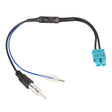 For Volkswagen FAKRA RF Radio Antenna Adapter with Amplifier - DIY Cables by PMC TechLife | Online Shopping South Africa | PMC TechLife | Buy Now Pay Later Mobicred