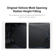 For Tesla Model Y 2pcs / Set Car Center Console Side Anti-Kick Pad