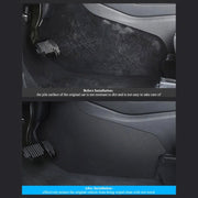 For Tesla Model Y 2pcs / Set Car Center Console Side Anti-Kick Pad