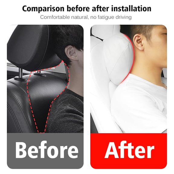 For Tesla Model 3 / Y Car Seat Neck Protector Headrest (Black)