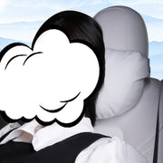For Tesla Model 3 / Y Car Seat Neck Protector Headrest (White)