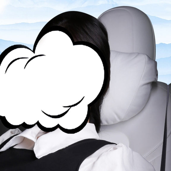 For Tesla Model 3 / Y Car Seat Neck Protector Headrest (Black)