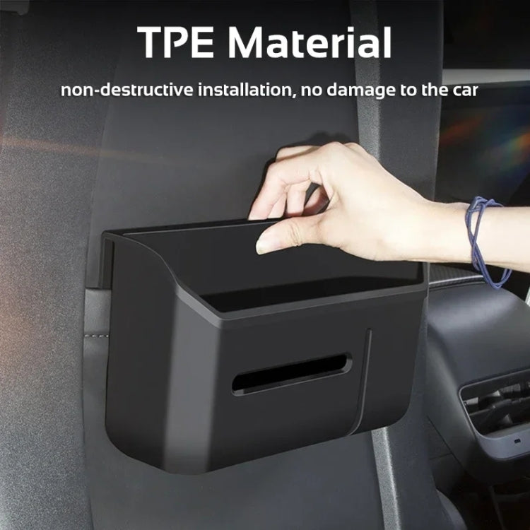 For Tesla Model Y / 3 Car Front Seat Back Storage Box