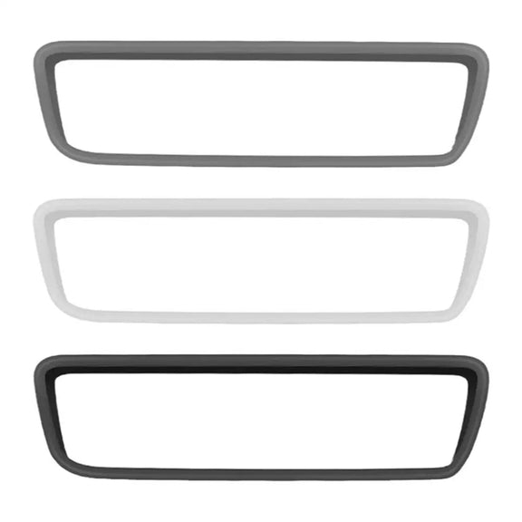 For Tesla Model 3 / Y Car Interior Rearview Mirror Silicone Protective Cover (White)