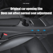 For Tesla Model 3 / Y 2pcs / Set Car Seat Gap Storage Box (Black)