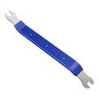 4-5 inch Short Car Door Panel Removal Rubber Buckle Screwdriver (Blue) - Hand Tool Sets by PMC TechLife | Online Shopping South Africa | PMC TechLife | Buy Now Pay Later Mobicred