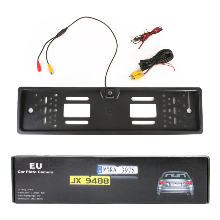 Car European License Plate Frame with Reversing Camera