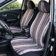 TIROL T25941 General Car Ethnic Style Double Front Seat Protective Cover