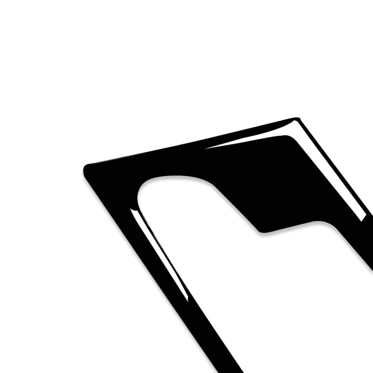 4pcs Set For BMW X5 E70 2008-2014 Car Door Handle Decorative Sticker, Left and Right Drive Universal(Black)
