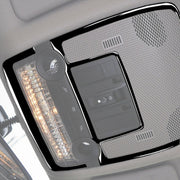 Car Reading Light Panel Decorative Sticker for BMW X5 E70 / X6 E71 2008-2013, Left and Right Drive Universal(Black)