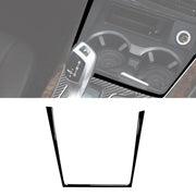 Car Left Drive Water Cup Holder Decorative Sticker for BMW E70 X5 / E71 X6 2009-2013(Black)