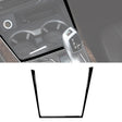 Car Right Drive Water Cup Holder Decorative Sticker for BMW E70 X5 / E71 X6 2009-2013(Black) - Car Interior Mouldings by PMC Jewellery | Online Shopping South Africa | PMC Jewellery | Buy Now Pay Later Mobicred