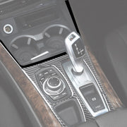 Car Right Drive Water Cup Holder Decorative Sticker for BMW E70 X5 / E71 X6 2009-2013(Black)
