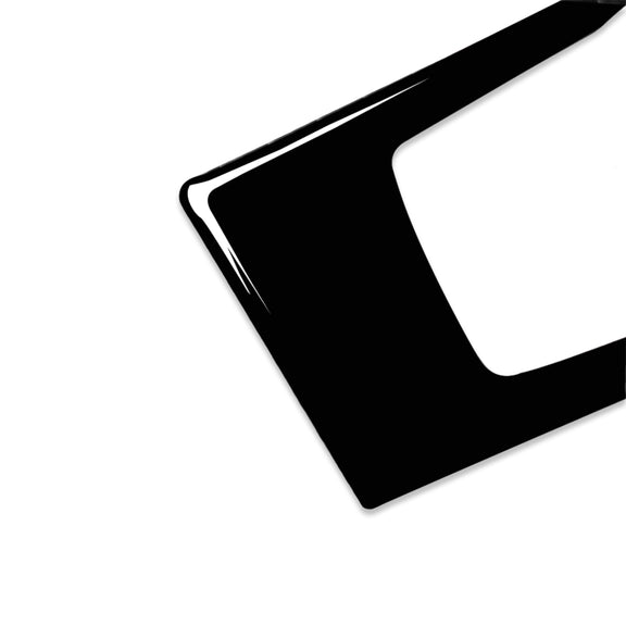 Car Left Drive Headlight Switch Panel Decorative Sticker for BMW E70 X5 / E71 X6 2008-2013(Black)