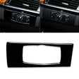 Car Right Drive Headlight Switch Panel Decorative Sticker for BMW E70 X5 / E71 X6 2008-2013(Black) - Car Interior Mouldings by PMC TechLife | Online Shopping South Africa | PMC TechLife | Buy Now Pay Later Mobicred