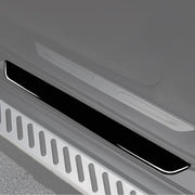 Car Door-step Decorative Sticker for BMW X5 E70 2008-2013 / X6 E71 2009-2014,  Left and Right Drive Universal (Black)