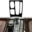 Car Right Drive Gear Panel Decorative Sticker for BMW X5 / X6 F15 F16 2014-2017(Black) - Car Interior Mouldings by PMC Jewellery | Online Shopping South Africa | PMC Jewellery | Buy Now Pay Later Mobicred