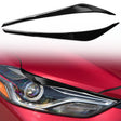 Pair Car Lamp Eyebrow Soft Decorative Sticker for Hyundai Elantra 2016-2018 (Black) - Lamp Decoration by PMC TechLife | Online Shopping South Africa | PMC TechLife | Buy Now Pay Later Mobicred
