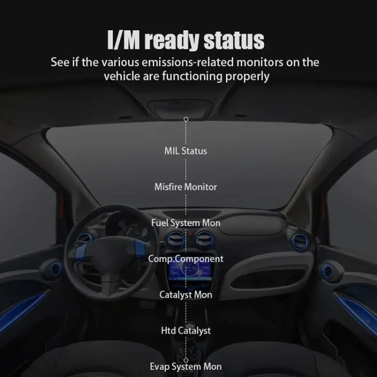 V314 Car OBD Diagnostic Instrument Fault Clear Code Reader