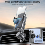 Yesido C242 Adjustable Car Air Vent Mechanical Phone Clip Holder