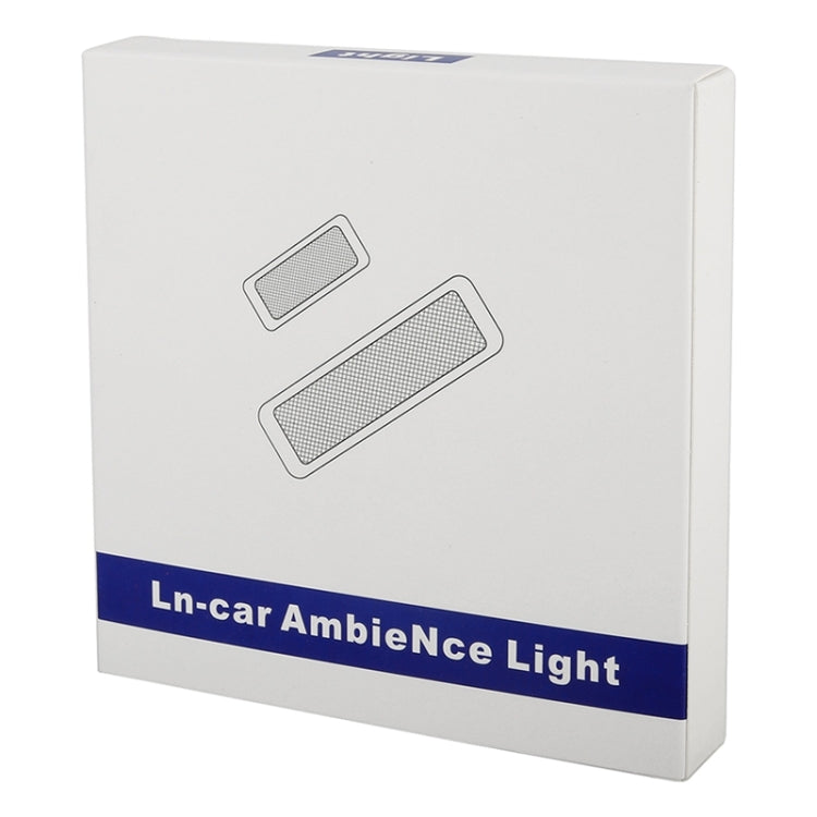 Car 4 in 1 LED Ambient Light Door Decorative Light (Red Light)