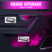Car 4 in 1 LED Ambient Light Door Decorative Light (White Light)