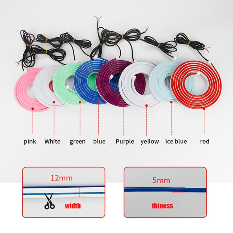 1.5m Car Daytime Running Super Bright Decorative LED Atmosphere Light (Blue Light)