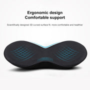 Car mini Seat Cushion Breathable Lumbar Seat Mat (Brown)