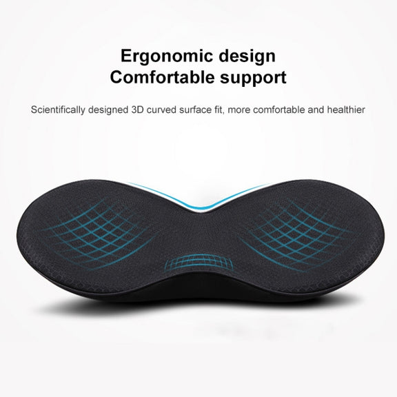 Car mini Seat Cushion Breathable Lumbar Seat Mat (Brown)