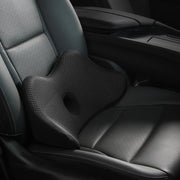 Car Memory Foam Breathable Lumbar Cushion (Black)