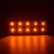2pcs Car / Truck 10LEDs Side Marker Indicator Lights Bulb Lamp (Orange)